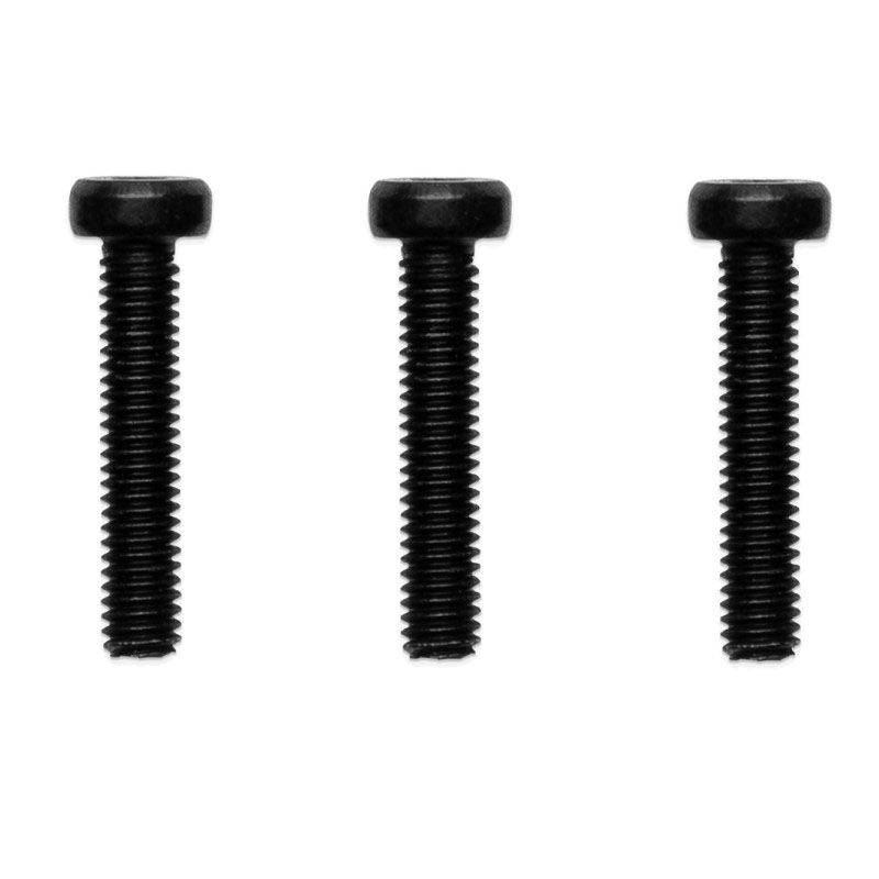 EK-Loop Hex Key Screw Set M4x20mm - Black (3pcs)