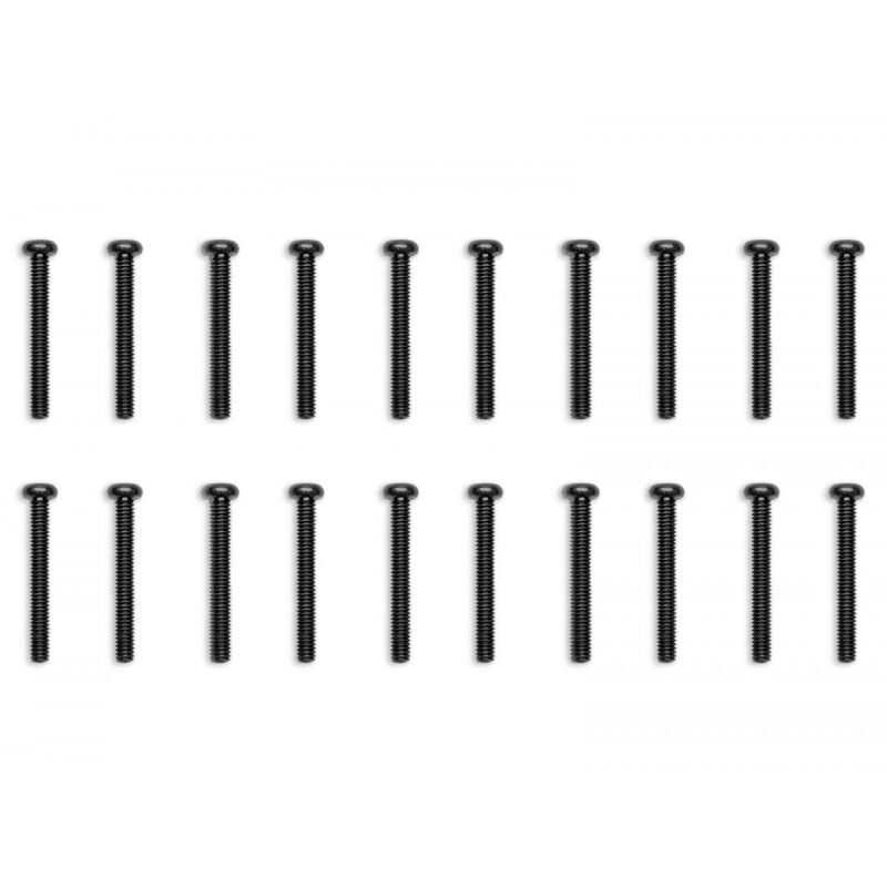 EK Waterblocks EK-Loop Phillips Head Screw Set M4x30mm - Black (20pcs) : image 1