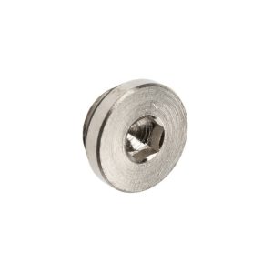 EK-Quantum Surface End Tank Plug - Nickel
