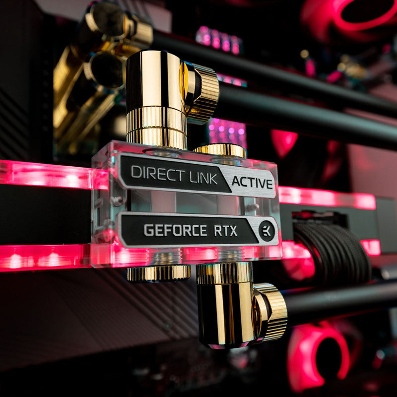 EK Water Blocks EK-Quantum Scalar2 Strix/TUF DirectLink Terminal - acrylic