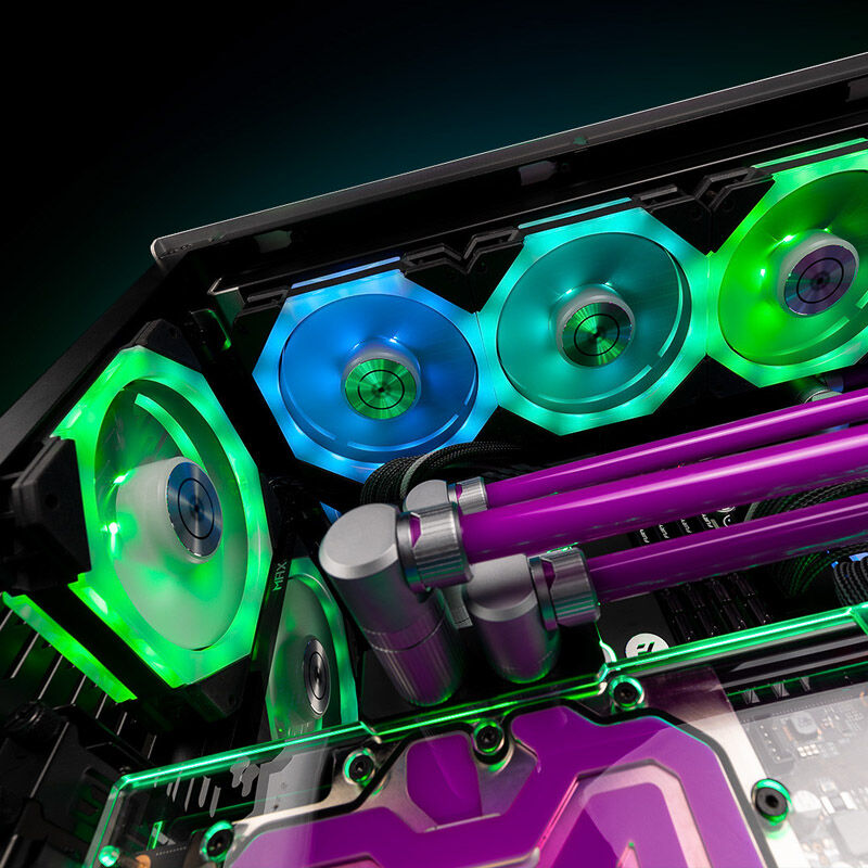 EK-Quantum Impulse 120 D-RGB - Black (400-1800 rpm)