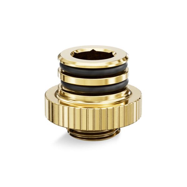 EK-Quantum Torque Push-In Adapter M 7 – Gold