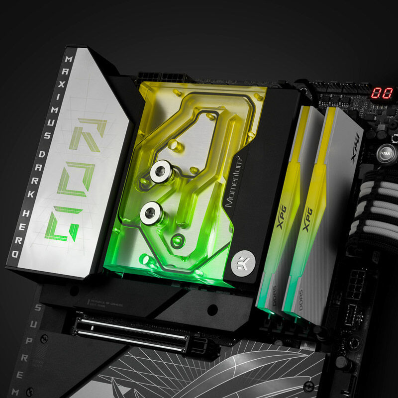 EK-Quantum Momentum2 ASUS ROG Maximus Z790 Dark Hero D-RGB - Plexi