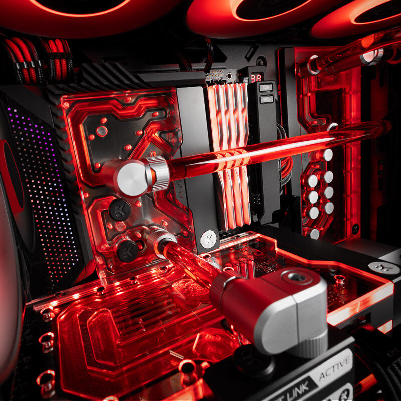 EK-Quantum Momentum2 ROG Maximus Z690/Z790 Extreme I/O Cover - Black : image 3