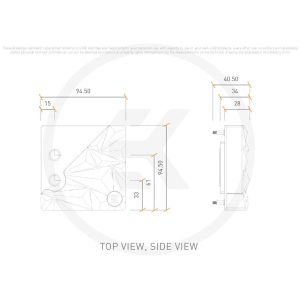 EK-Quantum Velocity2 Edge D-RGB - 1700 Black Special Edition