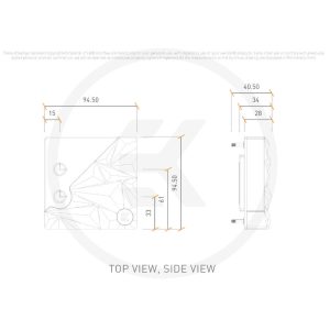 EK-Quantum Velocity2 Edge D-RGB - 1700 Silver Special Edition : image 8