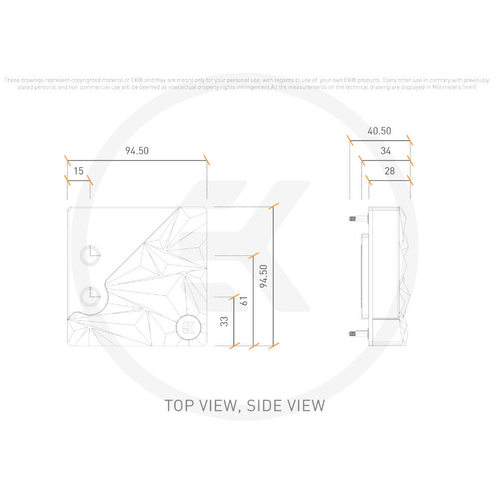 EK-Quantum Velocity2 Edge D-RGB - 1700 Silver Special Edition : image 8