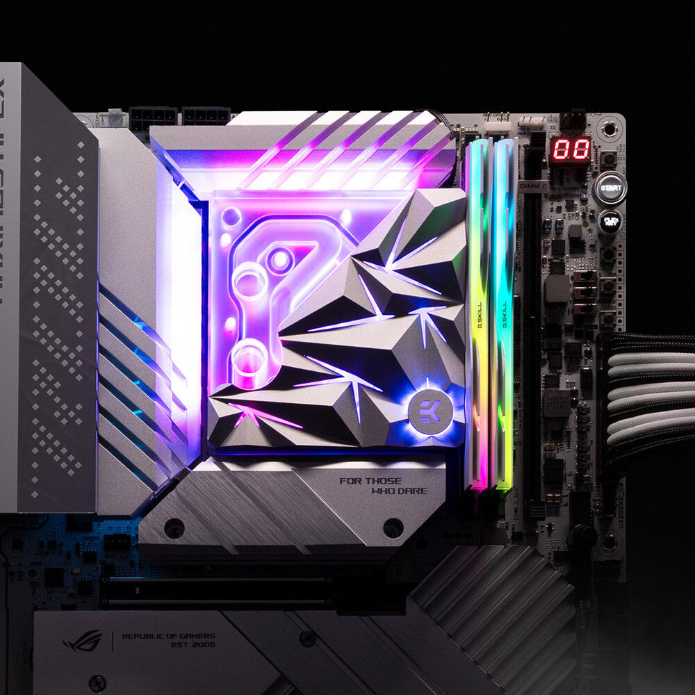 EK-Quantum Velocity2 Edge D-RGB - 1700 Silver Special Edition : image 3