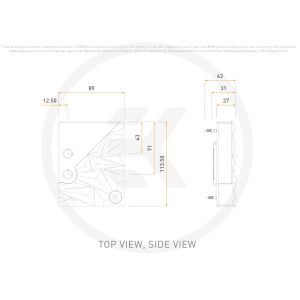 EK Water Blocks EK-Quantum Velocity2 Edge D-RGB - AM5 Black Special Edition : image 4