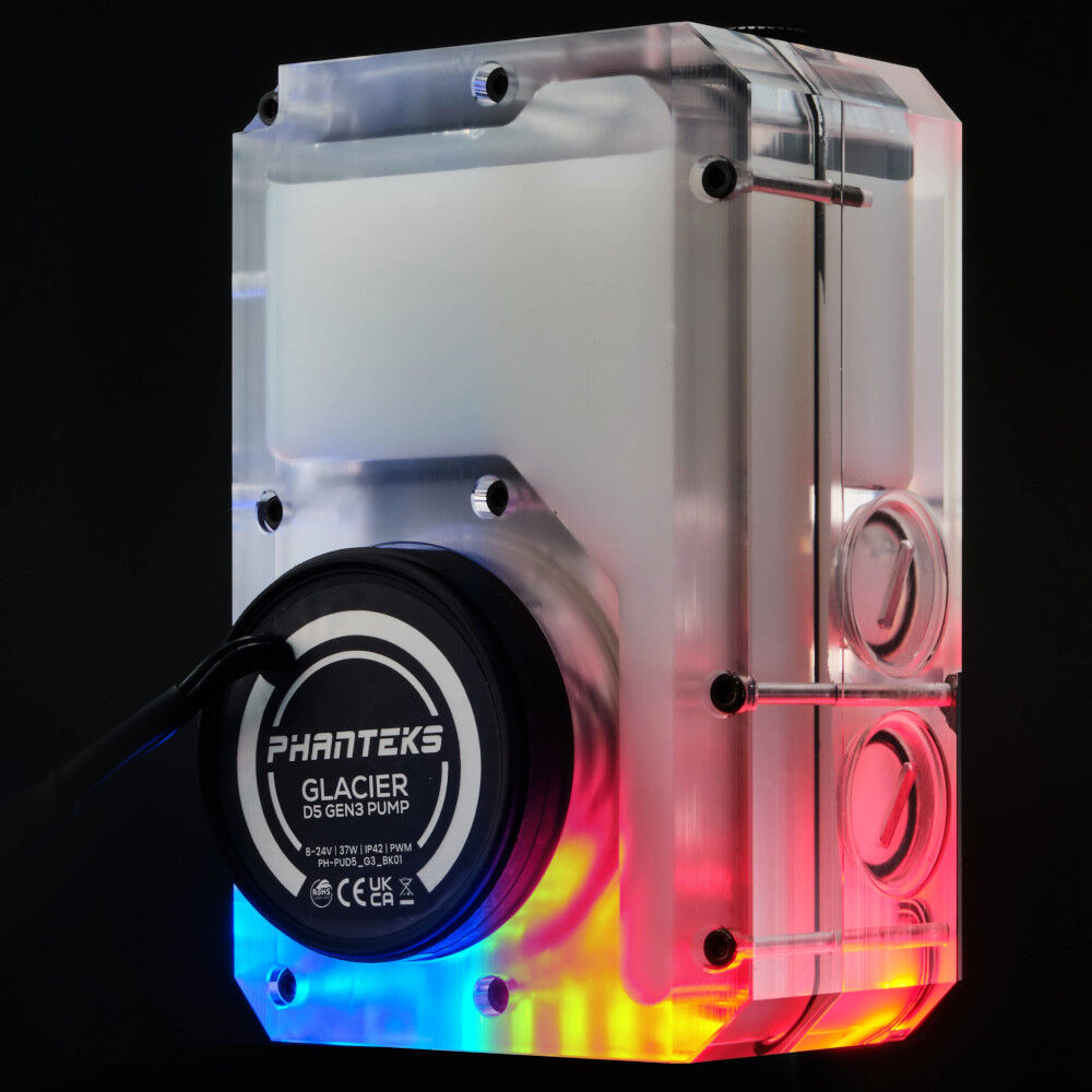Pompe Et Réservoir Phanteks Glacier EZ-Fit 140RES-D5 – Watercooling