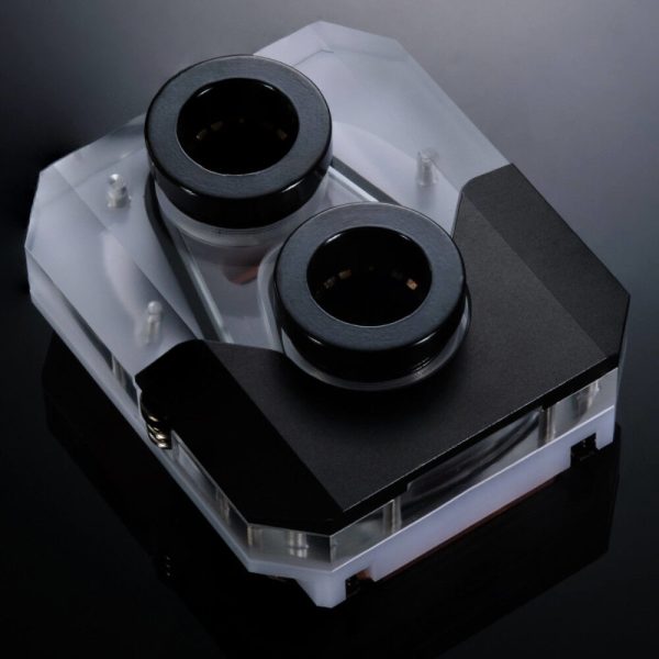 PHANTEKS Glacier EZ-Fit 450CPU CPU Water Cooler, RGB Black