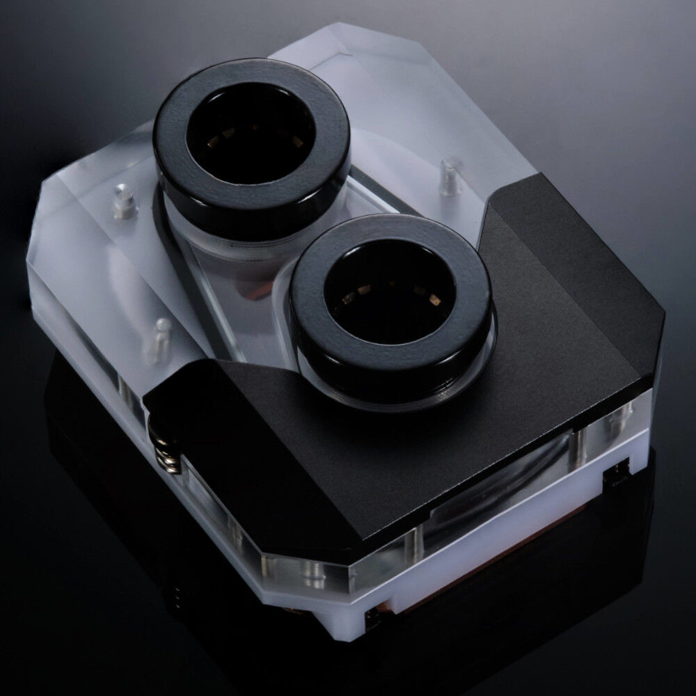 PHANTEKS Glacier EZ-Fit 450CPU CPU Water Cooler, RGB Black