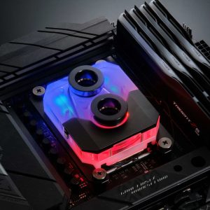 PHANTEKS Glacier EZ-Fit 450CPU CPU Water Cooler, RGB Black
