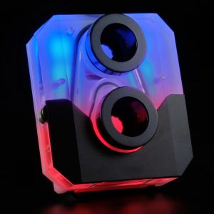 PHANTEKS Glacier EZ-Fit 450CPU CPU Water Cooler, RGB Black