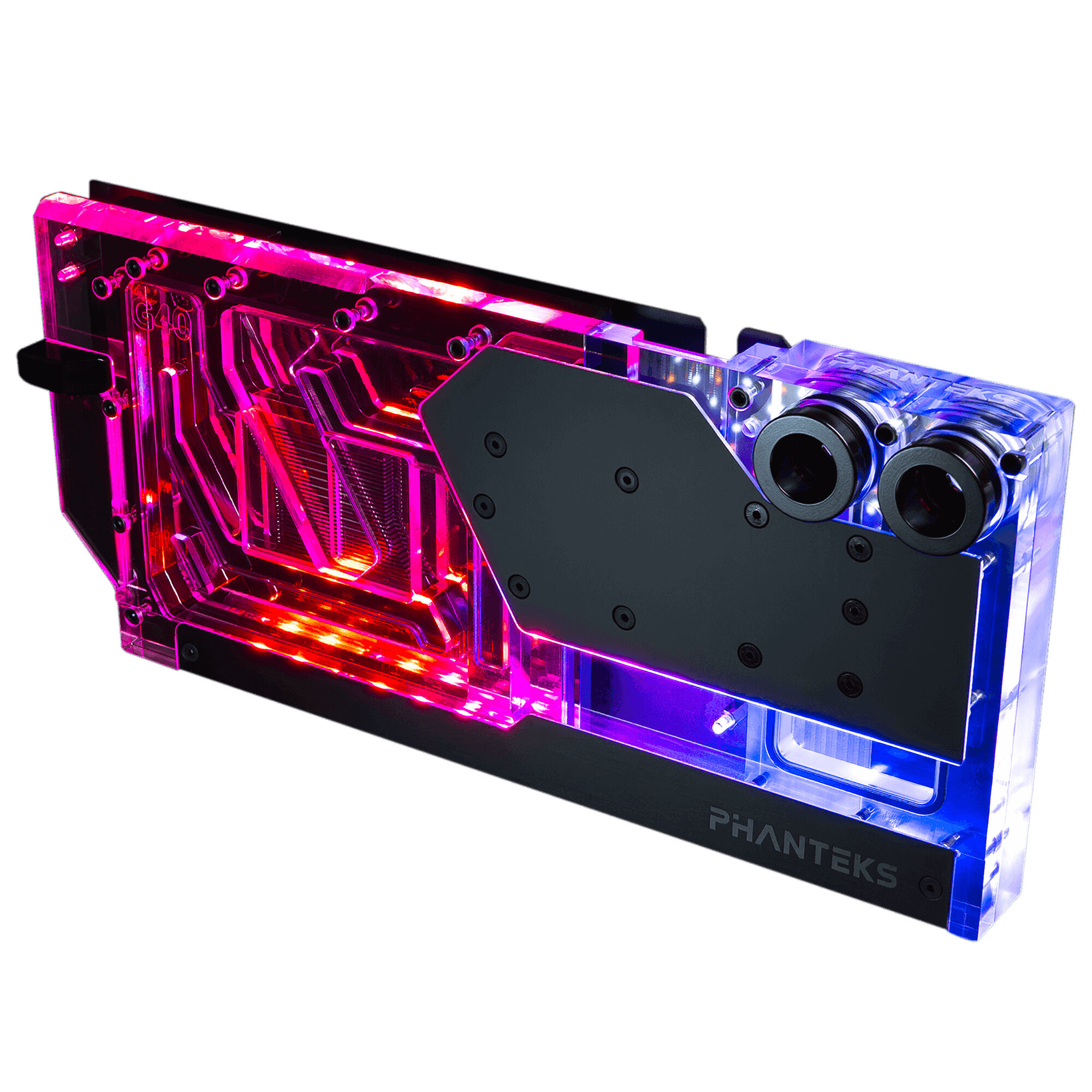 PHANTEKS Glacier Ez-Fit G40 RTX 4090 Asus GPU water cooler, D-RGB - black : image 1
