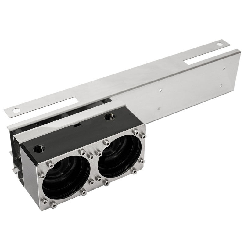 Water cool MO-RA3 420 D5 dual pump attachment