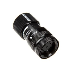 Koolance QD3 quick release straight female to 16/10mm - no-spill, black