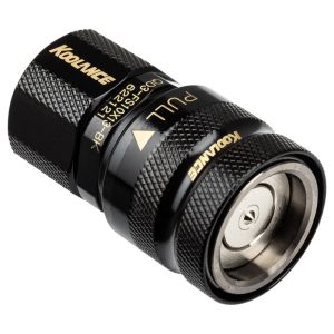 Koolance QD3 quick release straight female to 13/10mm - no-spill, black : image 1