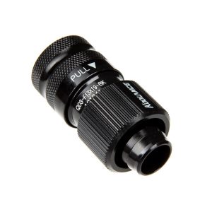 Koolance QD3 No-Spill Quick Connect Female straight on 19/13mm - Black