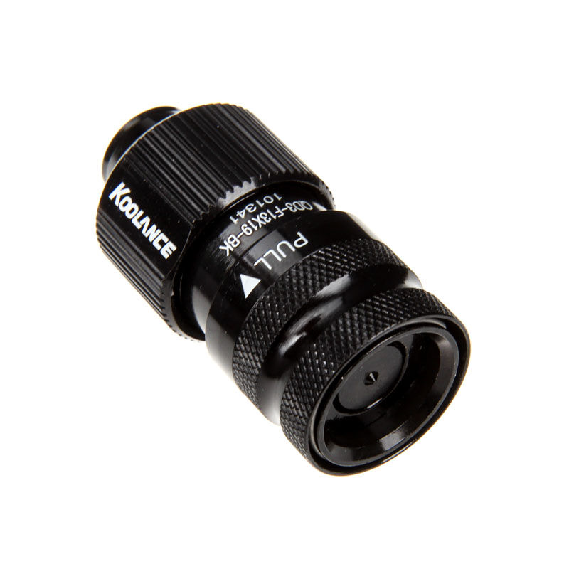Koolance QD3 No-Spill Quick Connect Female straight on 19/13mm - Black
