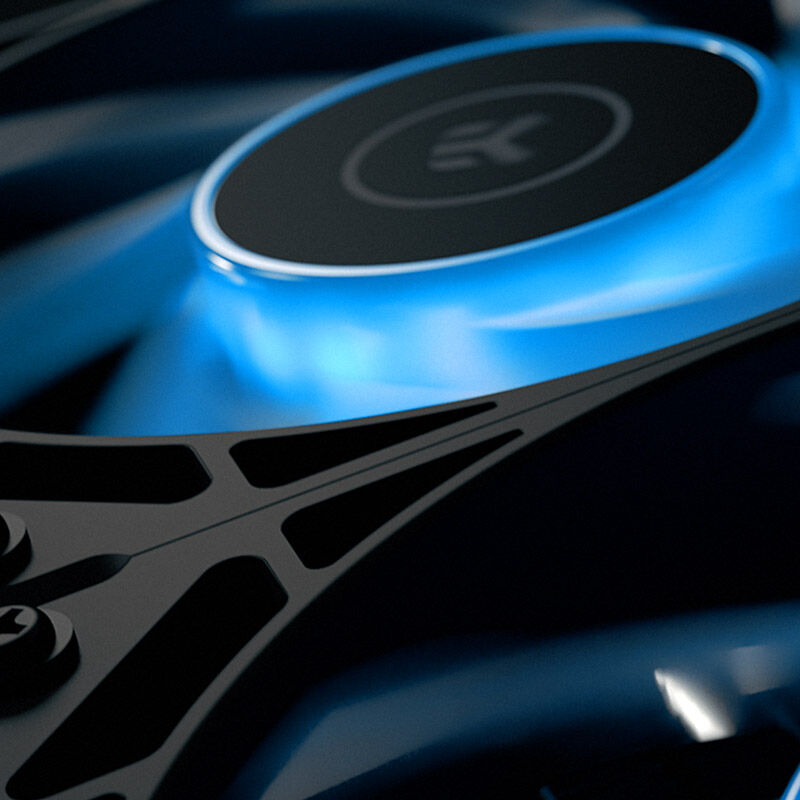 EK Waterblocks EK-Nucleus AIO CR360 Lux D-RGB Complete CPU Cooler : image 6