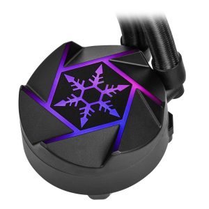 Silverstone VIDA 120 SLIM, complete water cooling, black - 120mm