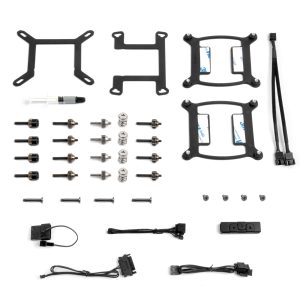 Silverstone VIDA 120 SLIM, complete water cooling, black - 120mm
