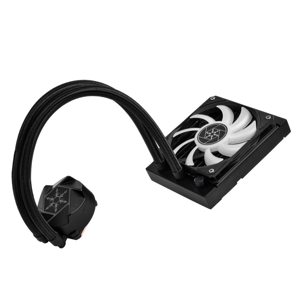 Silverstone VIDA 120 SLIM, complete water cooling, black - 120mm