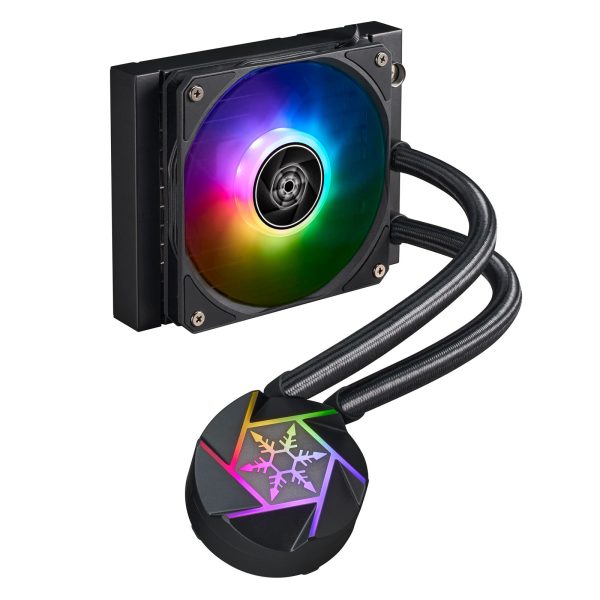 Silverstone VIDA 120 SLIM, complete water cooling, black – 120mm