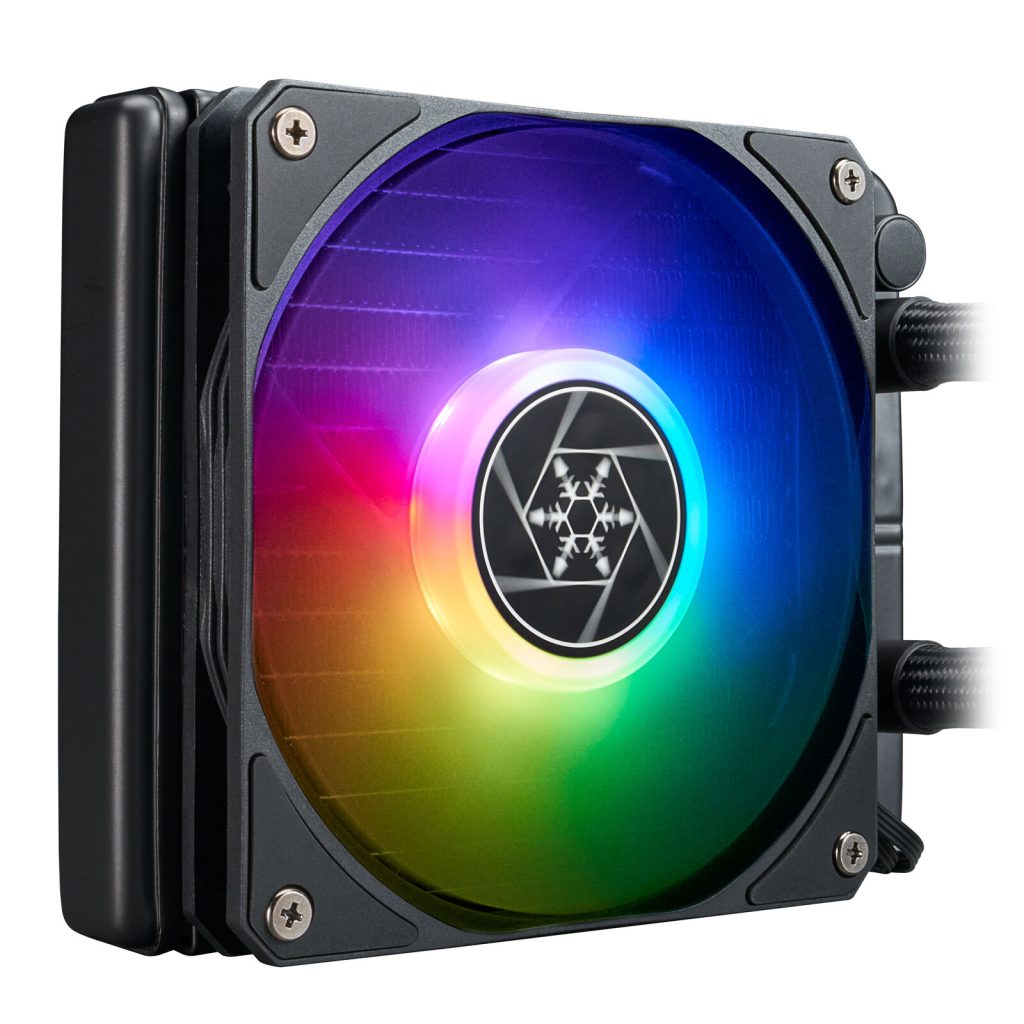 Silverstone VIDA 120 SLIM, complete water cooling, black - 120mm
