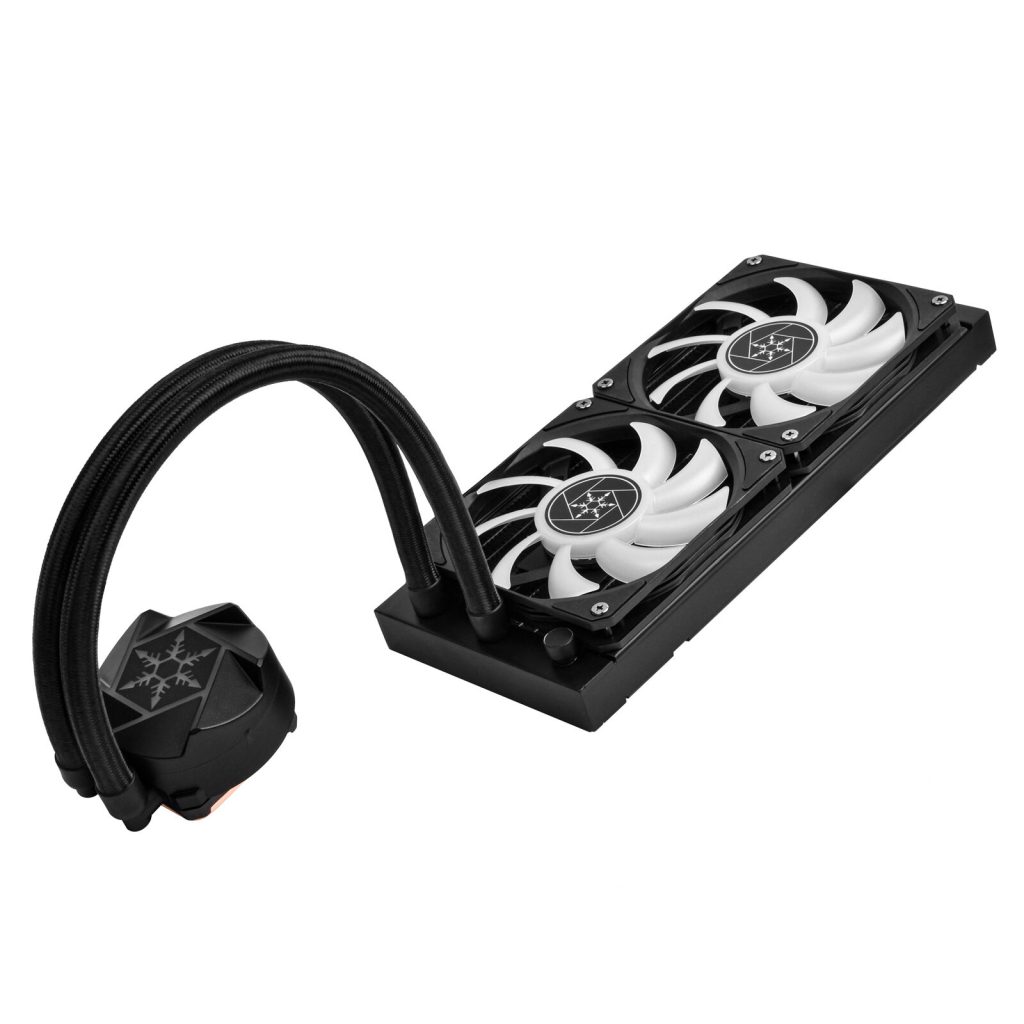 Silverstone VIDA 240 SLIM, complete water cooling, black - 240mm