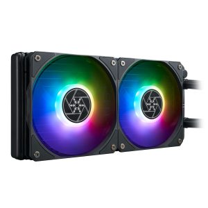 Silverstone VIDA 240 SLIM, complete water cooling, black - 240mm