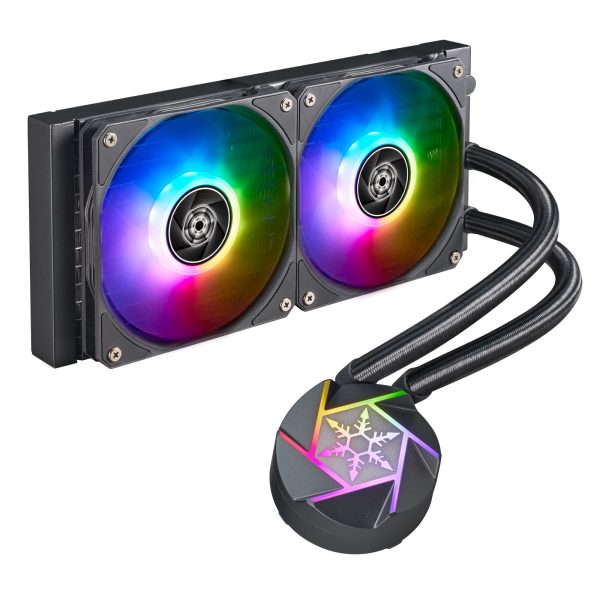 Silverstone VIDA 240 SLIM, complete water cooling, black – 240mm