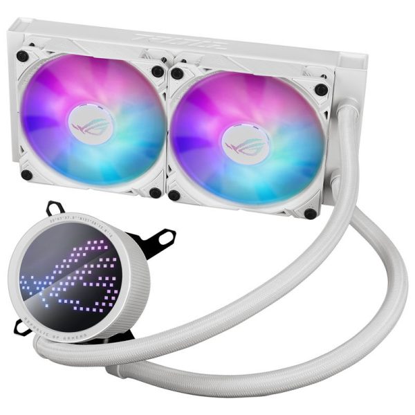 ASUS ROG Ryuo III 240 ARGB complete water cooling – 240 mm, white