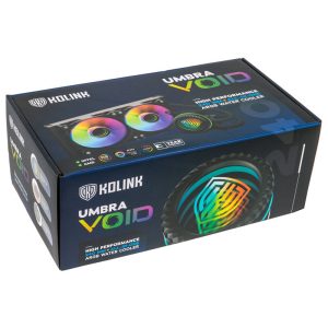 Kolink Umbra Void 240 AIO Performance ARGB CPU complete water cooling