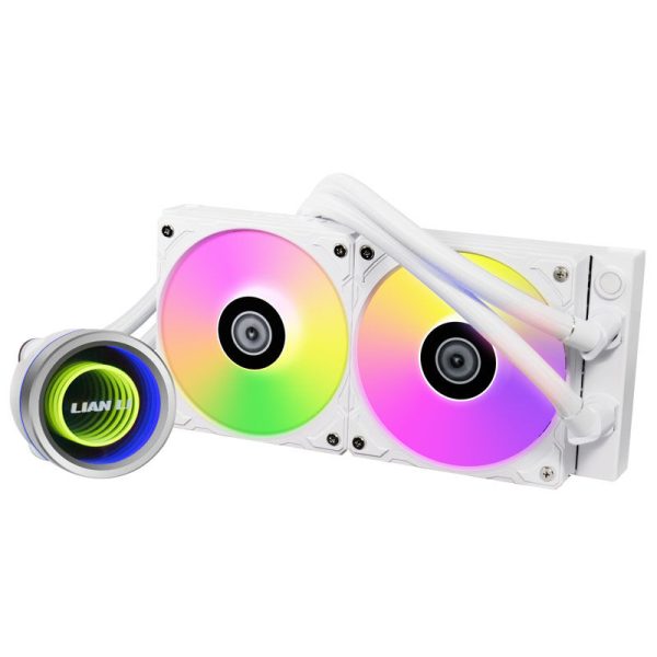 lian li GALAHAD II 240 Trinity complete water cooling, ARGB – white