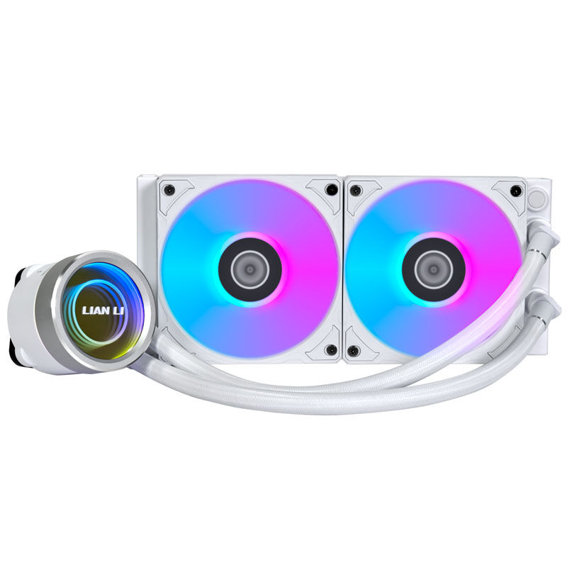 lian li GALAHAD II 240 Trinity complete water cooling, ARGB - white