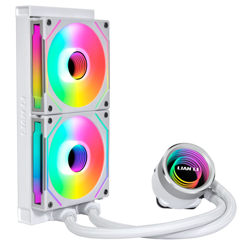 lian li GALAHAD II 240 Trinity SL-INF, AiO Water Cooler - white : image 2