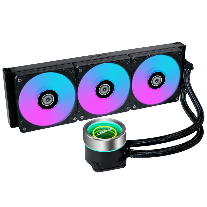 lian li GALAHAD II 360 Trinity AiO Water Cooler, ARGB - black : image 5