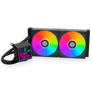 Lian Li GALAHAD II LCD 280 complete water cooling, ARGB - black