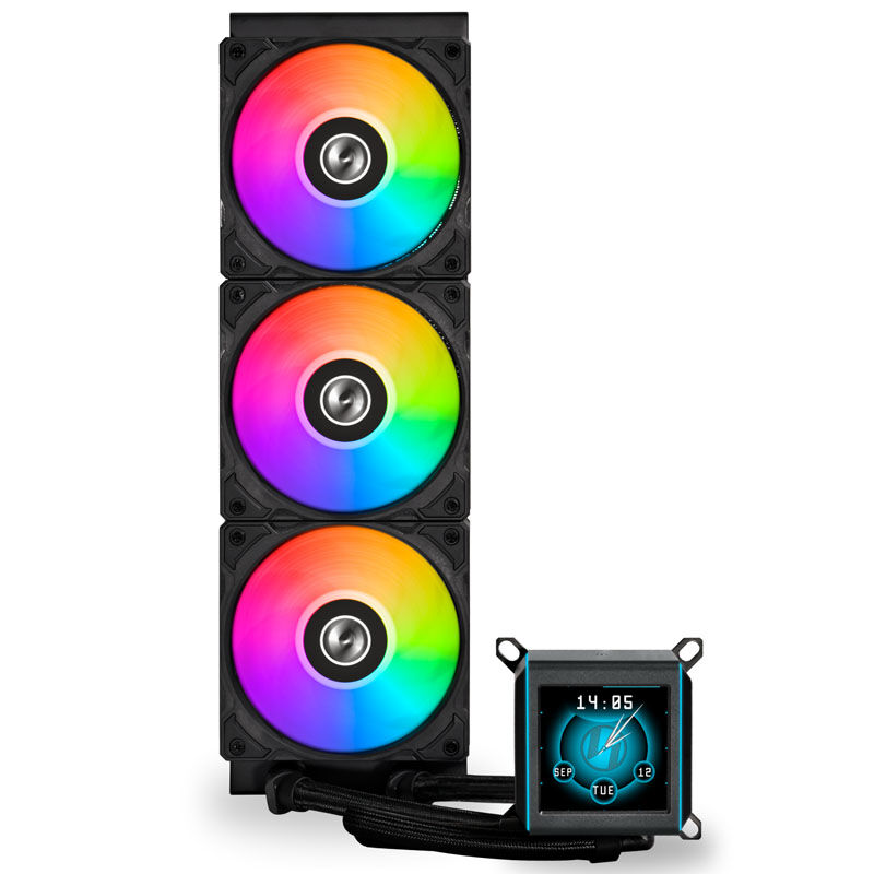 Lian Li GALAHAD II LCD 360 complete water cooling, ARGB - black
