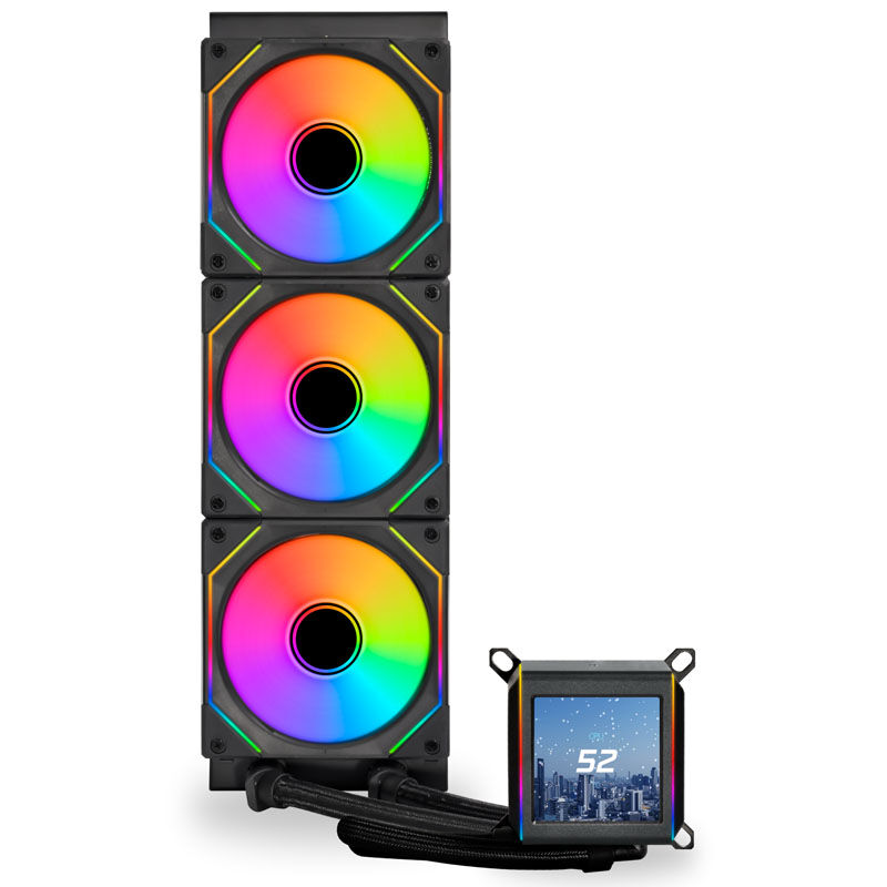 Lian Li GALAHAD II LCD 360 SL-INF complete water cooling, ARGB - black : image 2