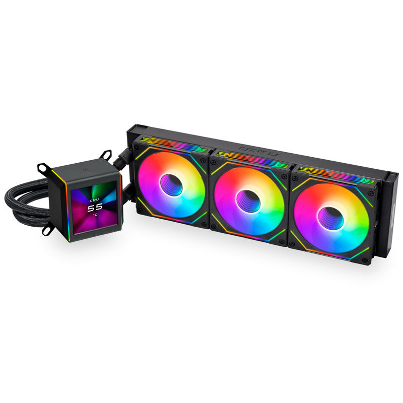 Lian Li GALAHAD II LCD 360 SL-INF complete water cooling, ARGB - black : image 1