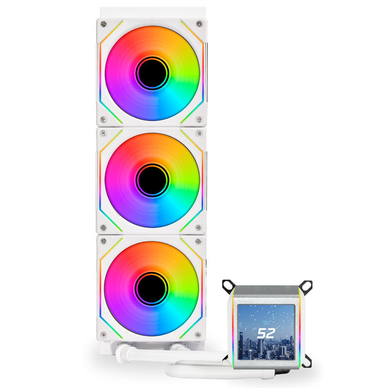 Lian Li GALAHAD II LCD 360 SL-INF complete water cooling, ARGB - white : image 2