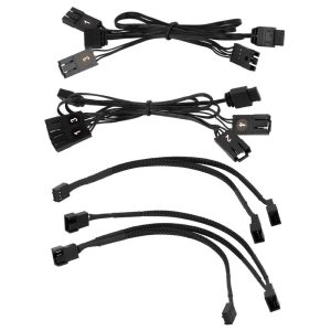 Corsair H55 RGB complete water cooling - 120 mm, black