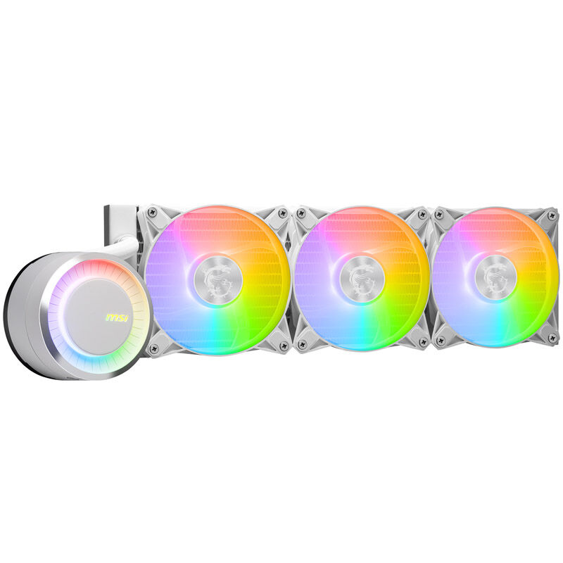 MSI MAG Coreliquid E360 White complete water cooling - 360mm