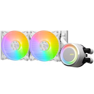 MSI MAG Coreliquid E240 White complete water cooling - 240 mm