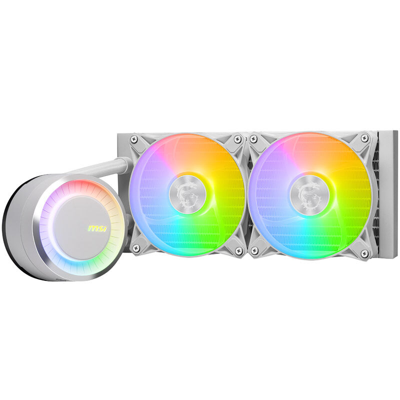 MSI MAG Coreliquid E240 White complete water cooling - 240 mm