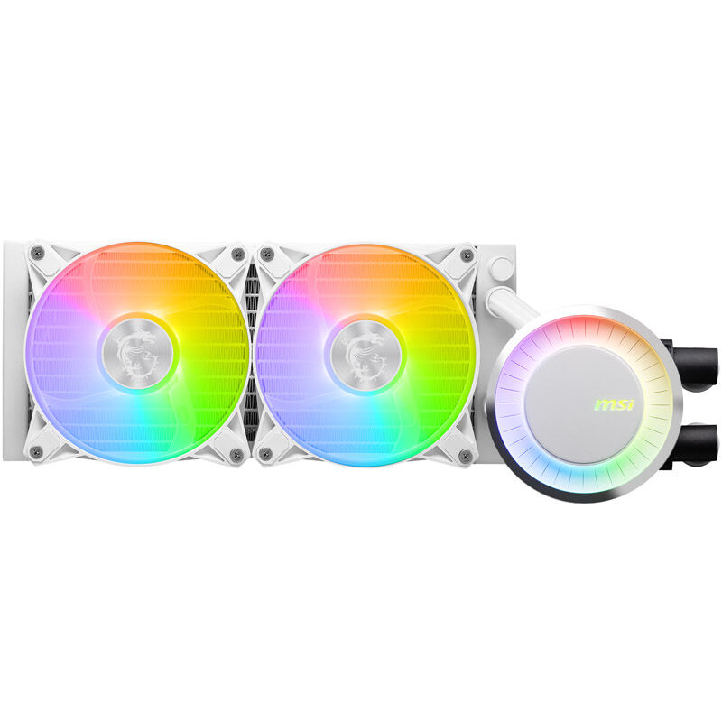 MSI MAG Coreliquid E240 White complete water cooling - 240 mm
