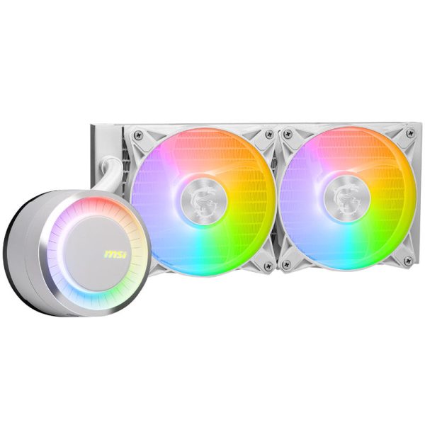 MSI MAG Coreliquid E240 White complete water cooling – 240 mm